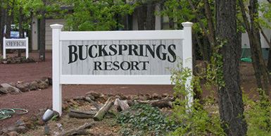 Buck Springs Resort Sign
